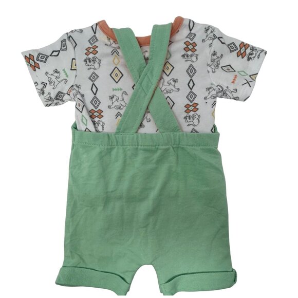 Baby Boys - Disney Bibbed Shorts, Matching Shirt, & 2 Shirts - Size‎ 0-3 Month - Picture 3 of 8